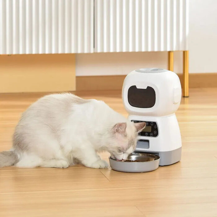 Alimentador Automático para Cães e Gatos 3,5L-Miau Auau Pets