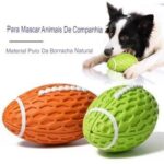 Bola para Cães de Futebol Americano com Apito-Miau Auau Pets