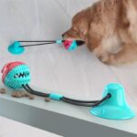 Bolinha para Cães com Ventosa de Silicone-Miau Auau Pets