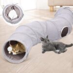 Brinquedo para Gatos Túnel Dobrável-Miau Auau Pets