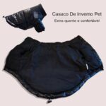 Roupa para Pets Jaqueta Corta Vento Inverno-Miau Auau Pets