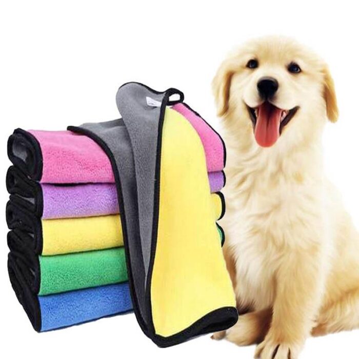 Toalha de Banho Absorvente para Cães Pequenos-Miau Auau Pets